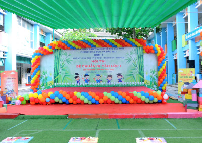 Hội thi Bé chuẩn bị vào lớp 1 Cụm 1 năm học 2024-2025