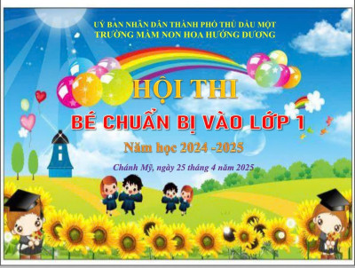 Hội thi "Bé chuẩn bị vào lớp 1"
