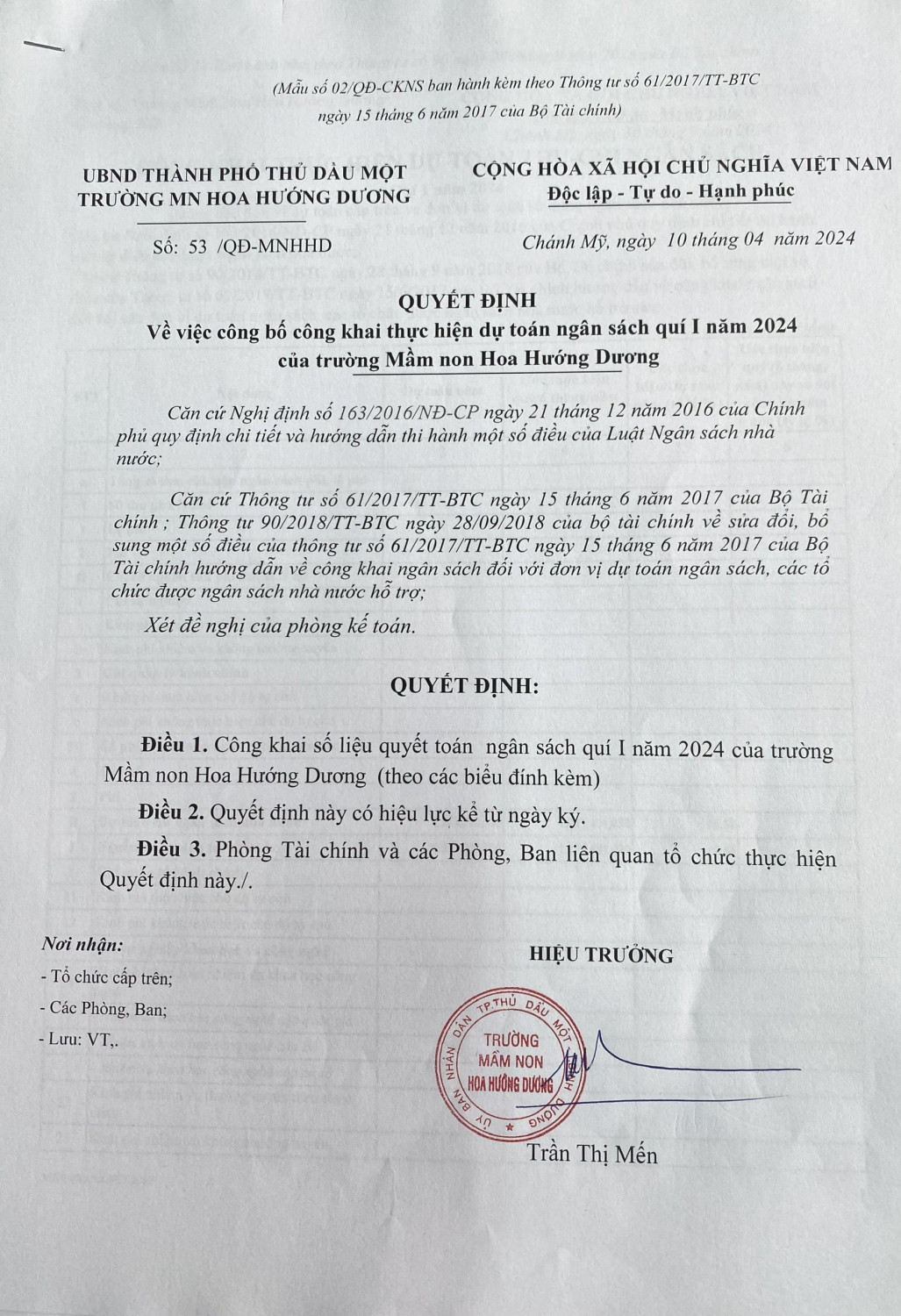 CK dự toán quí 1 năm 2024 min